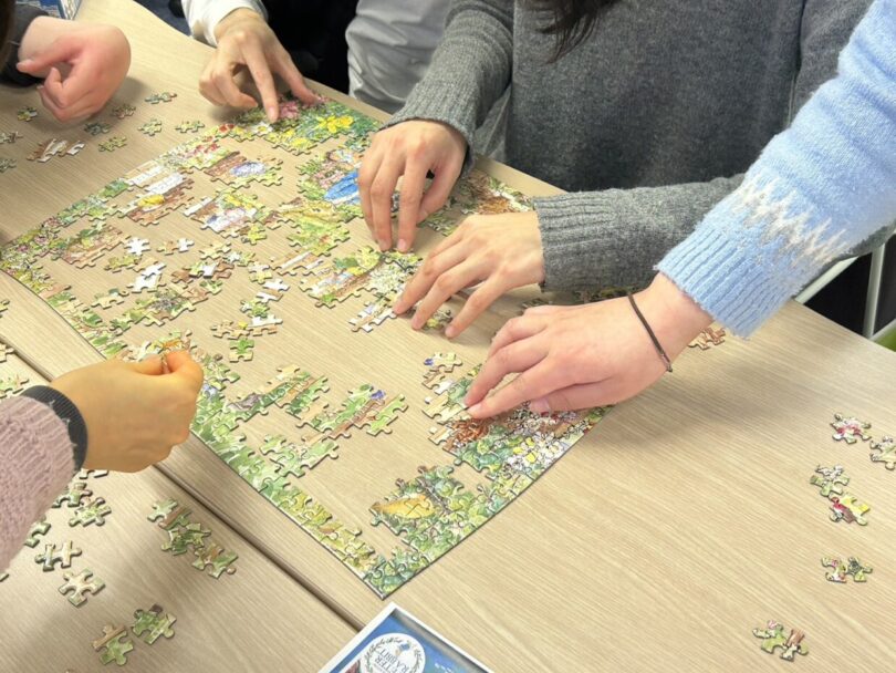 ジグソーパズル会を開催しました！【レクリエーション＠横浜】